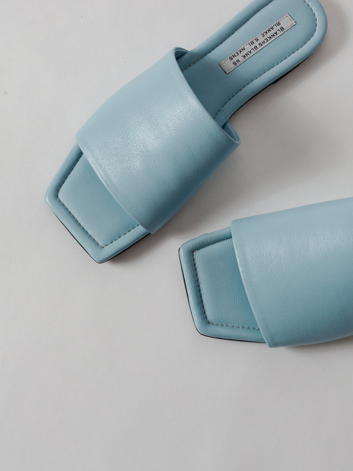 Blankens - The Frida blue leather sandals