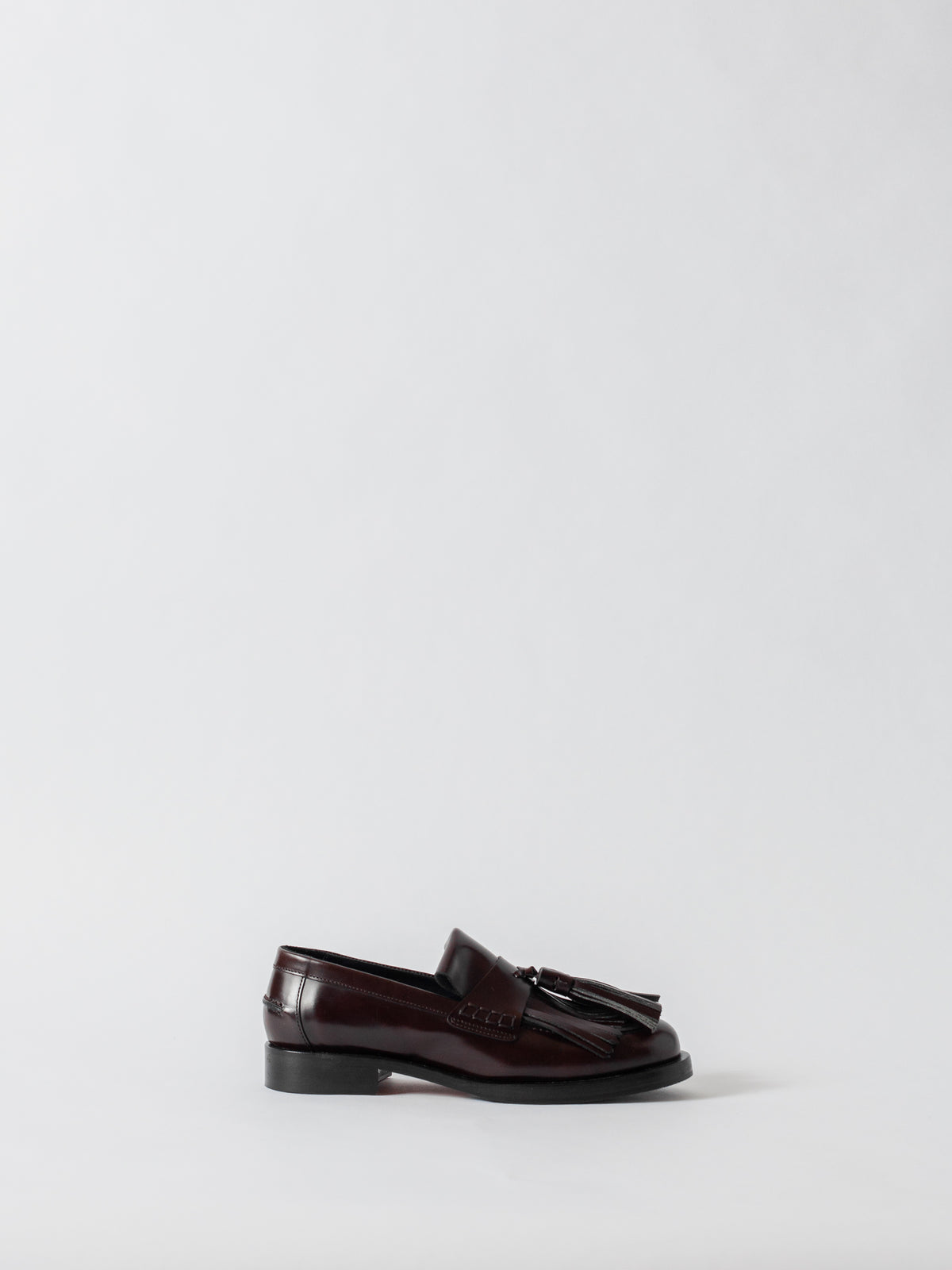 Blankens The Verona Burgundy Brown Tassel Loafer