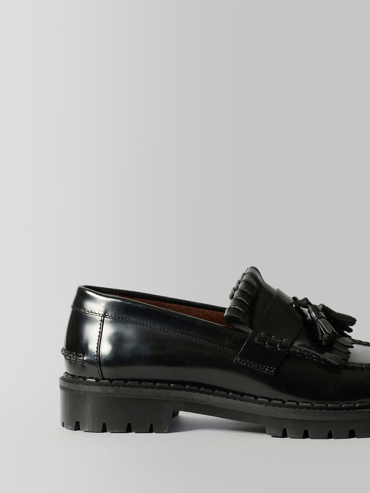 The Amal Black Leather