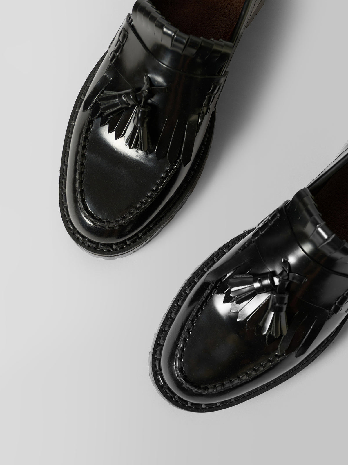 The Amal Black Leather