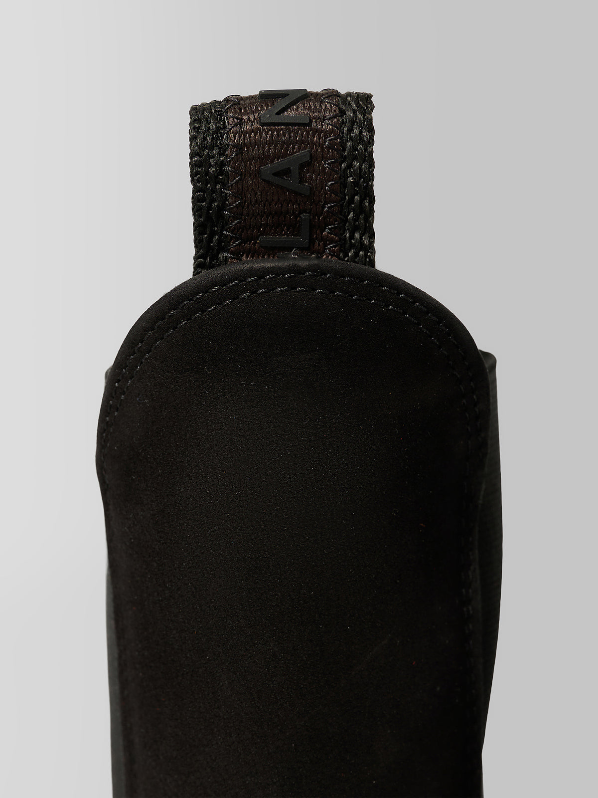 The Baltimore Black Water-Resistant Leather