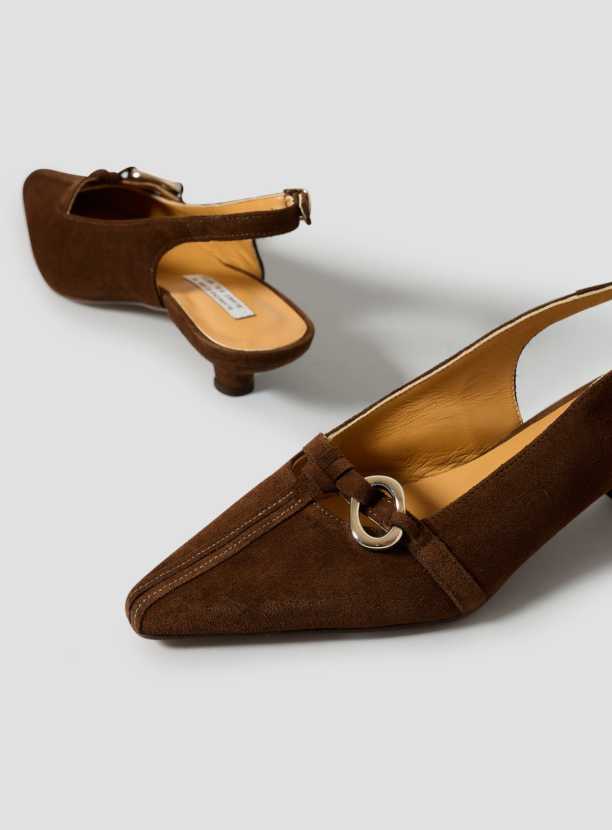 The Felicia Brown Suede — view 8