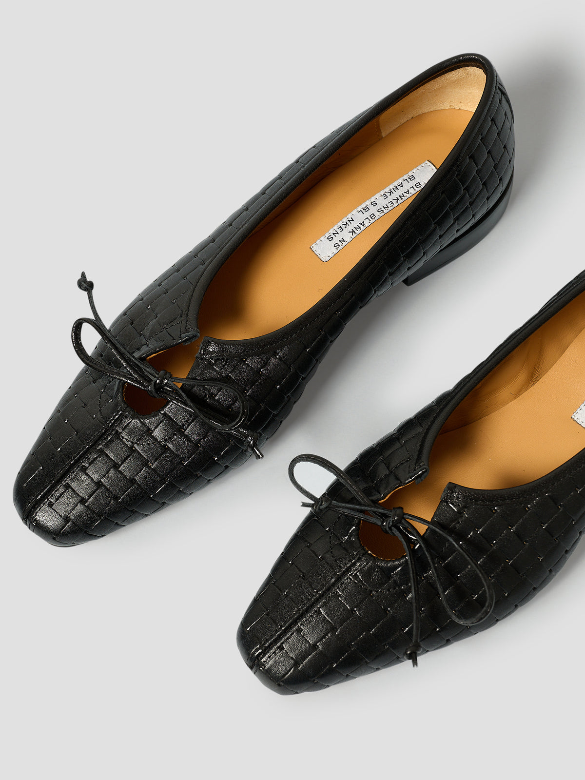 The Lizzy Braided Black Leather