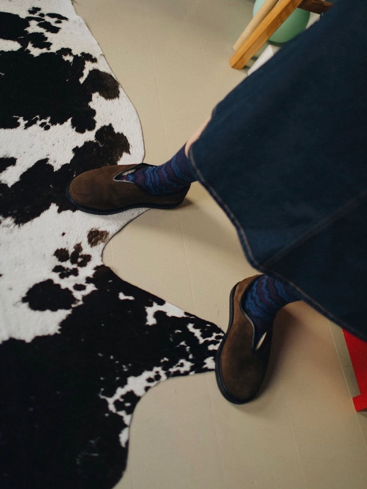 The Malin Warm Brown Suede