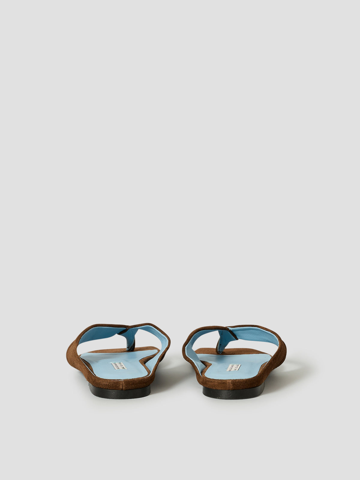 The Opal Brown Suede with Blue Leather Lining — view 3