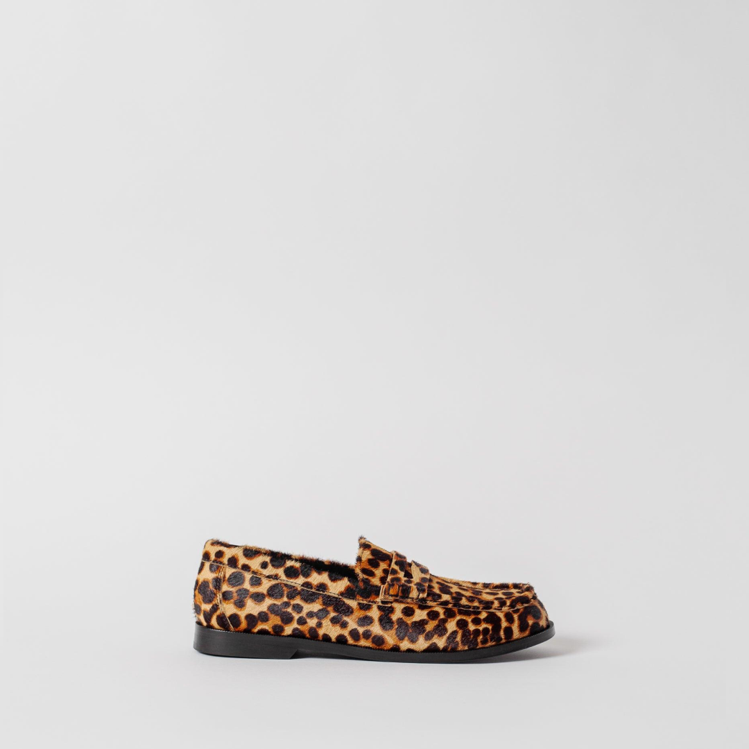 The Celeste Leopard Leather