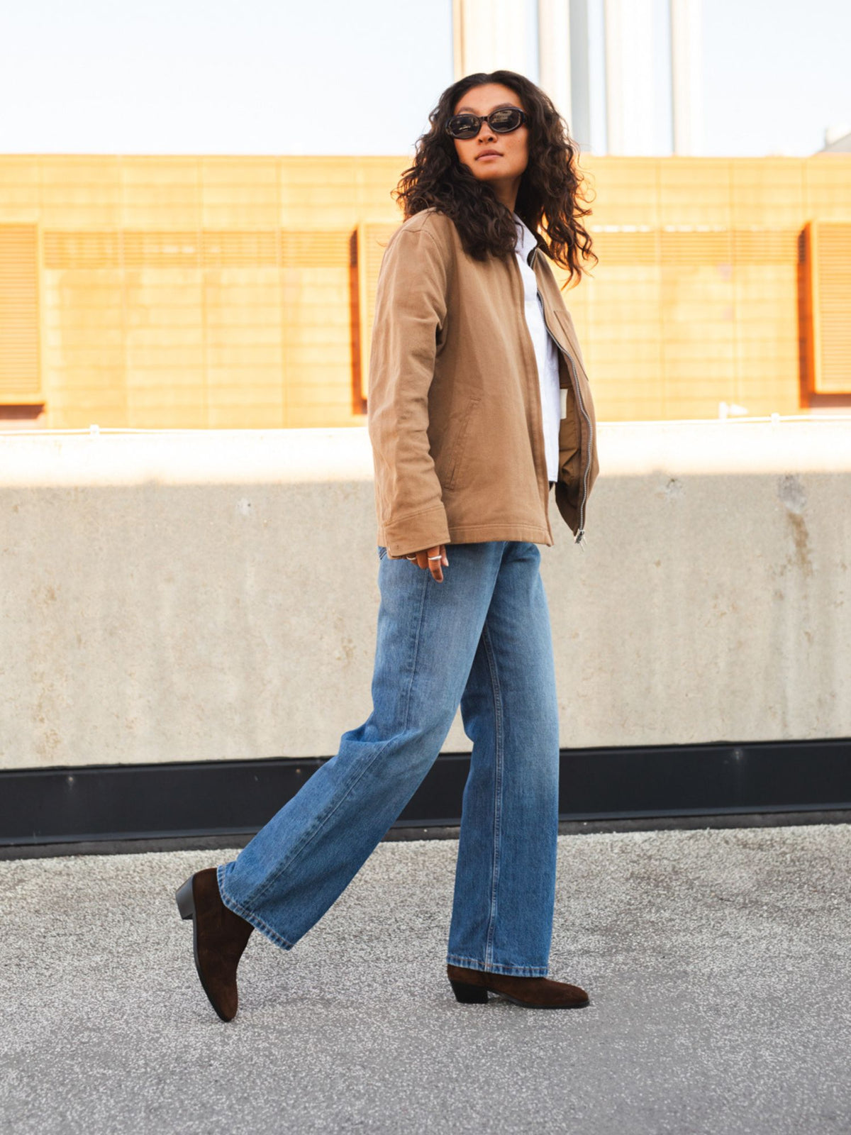 The Alva Brown Suede