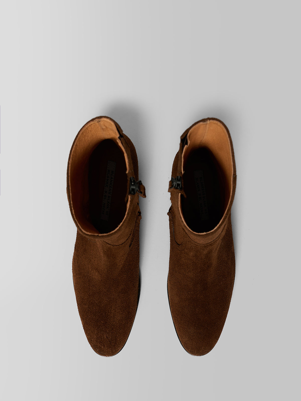Blankens The Alva Brown Suede Boots