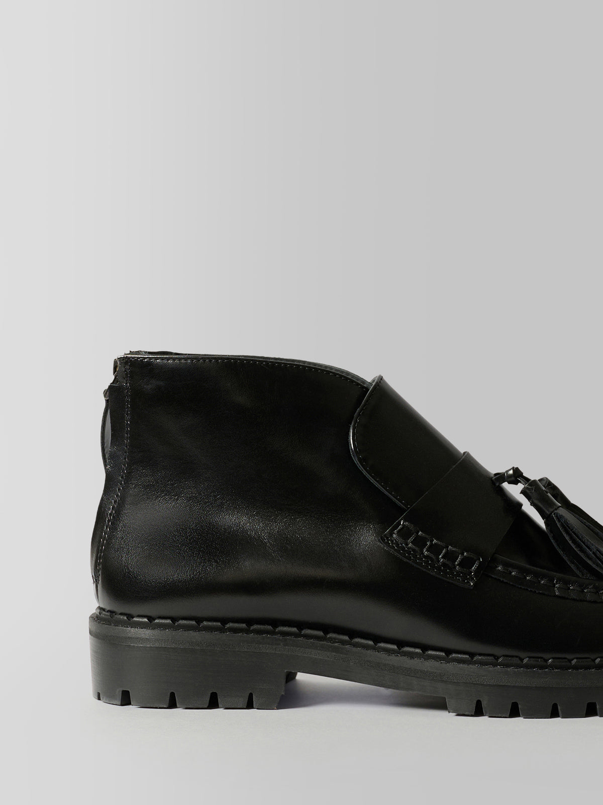 Blankens The Amal Black High Loafers