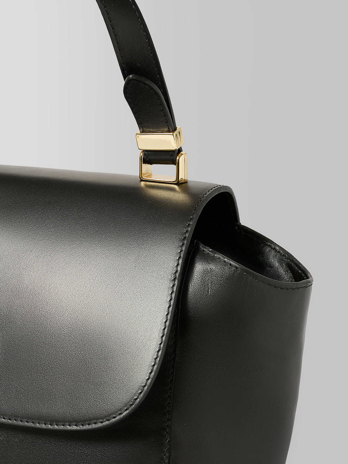 Blankens The Madison Black Leather Handbag