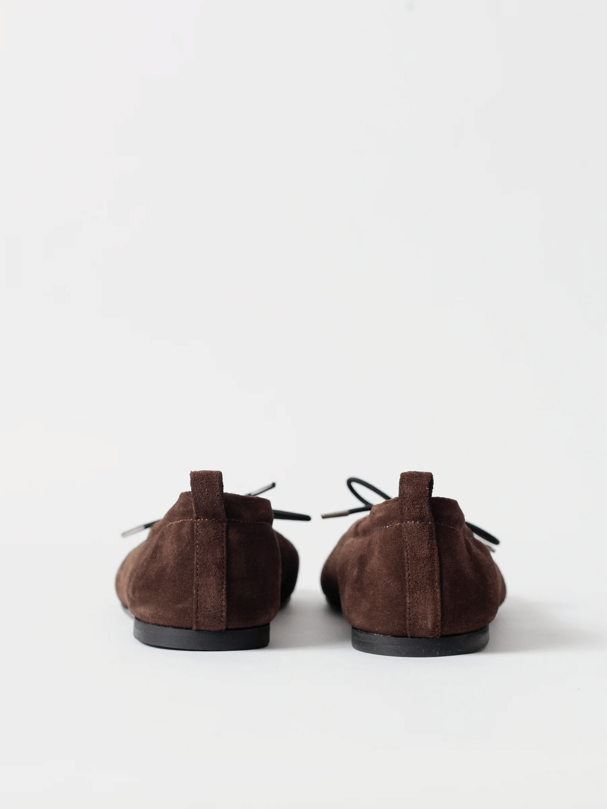 Blankens The Sophie Brown blue lining ballerina