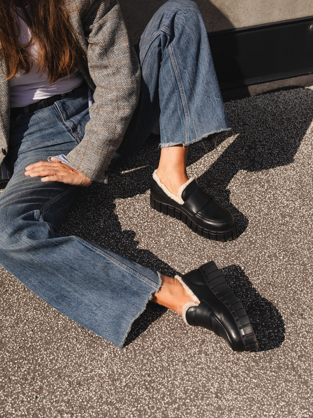 The Hana Black Leather