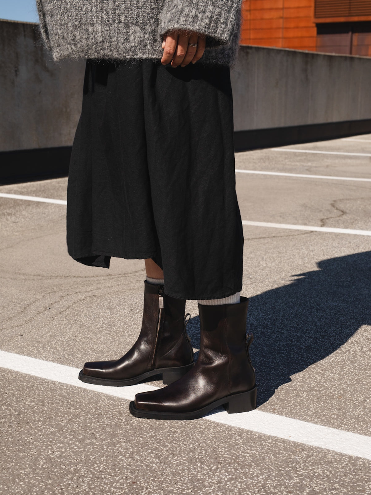 The Hedda Washed Brown Leather