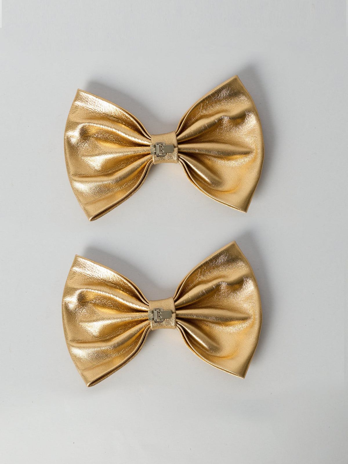 Blankens Gold Clip-On Bows