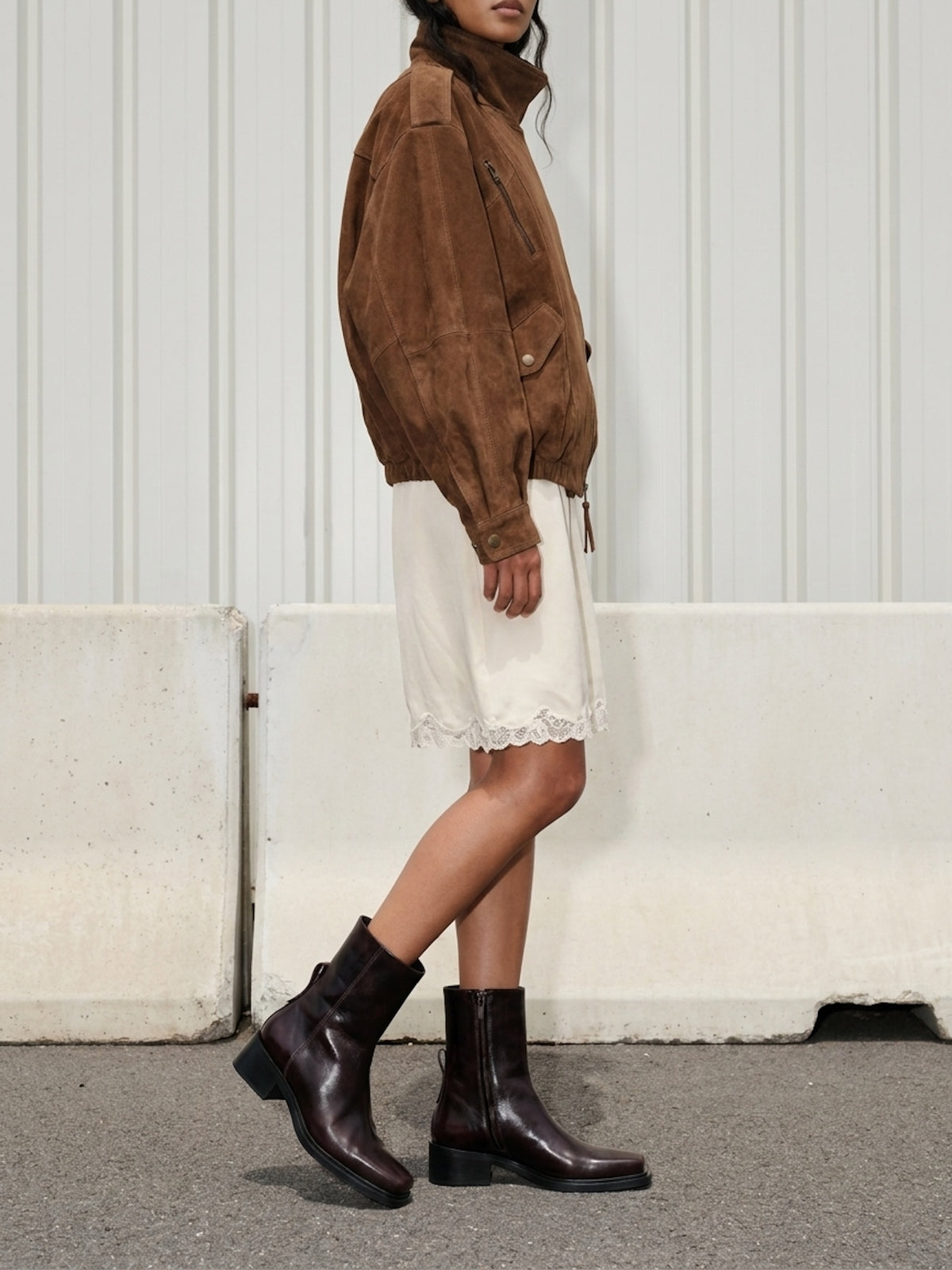 The Hedda Washed Brown Leather