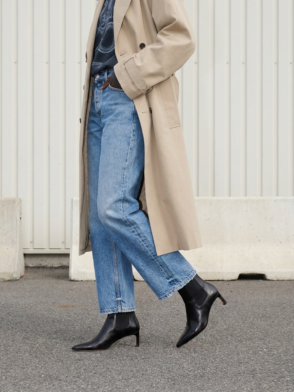 The Matilda Black Leather