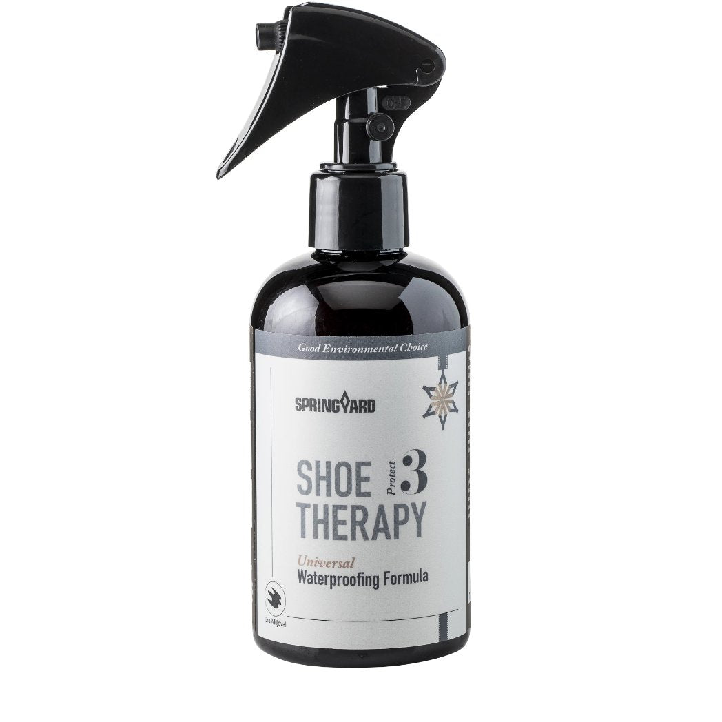 Shoe Therapy waterproofing formula