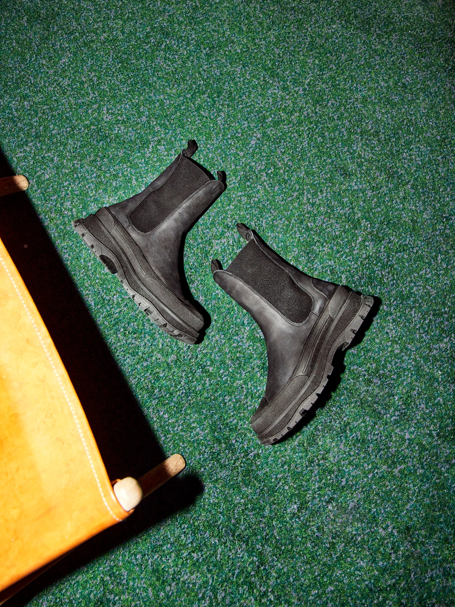 THE BALTIMORE WATER RESISTANT LEATHER BOOT BLACK