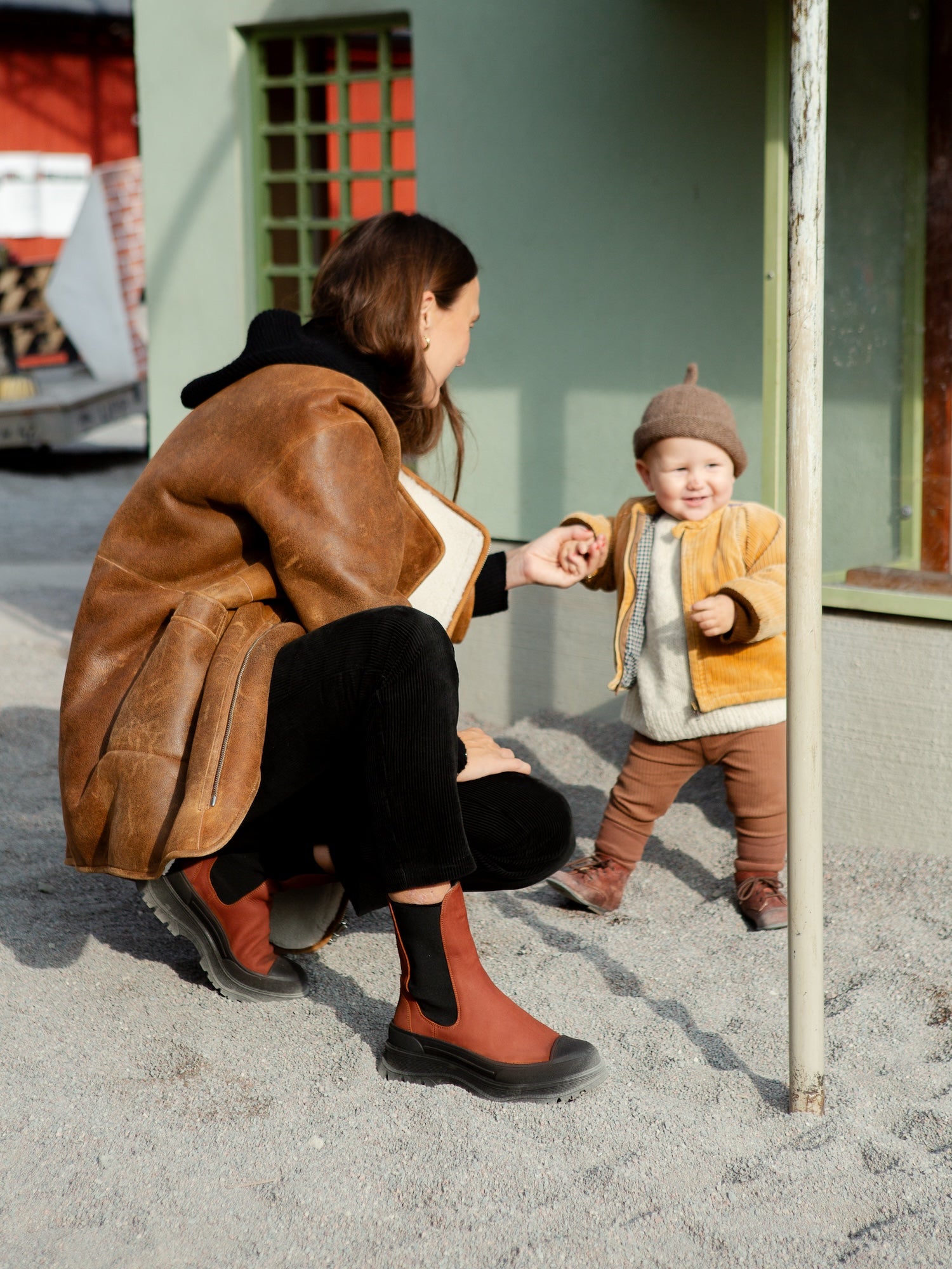 THE BALTIMORE WATER RESISTANT LEATHER BOOT NOUGAT