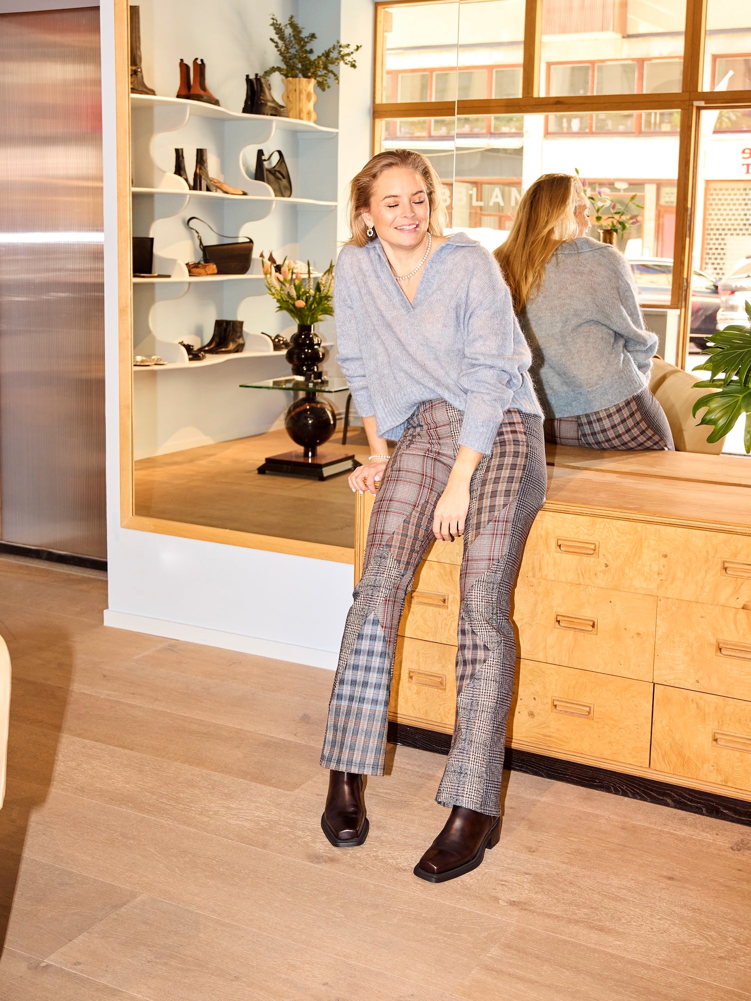 Blankens Hedda Washed Brown