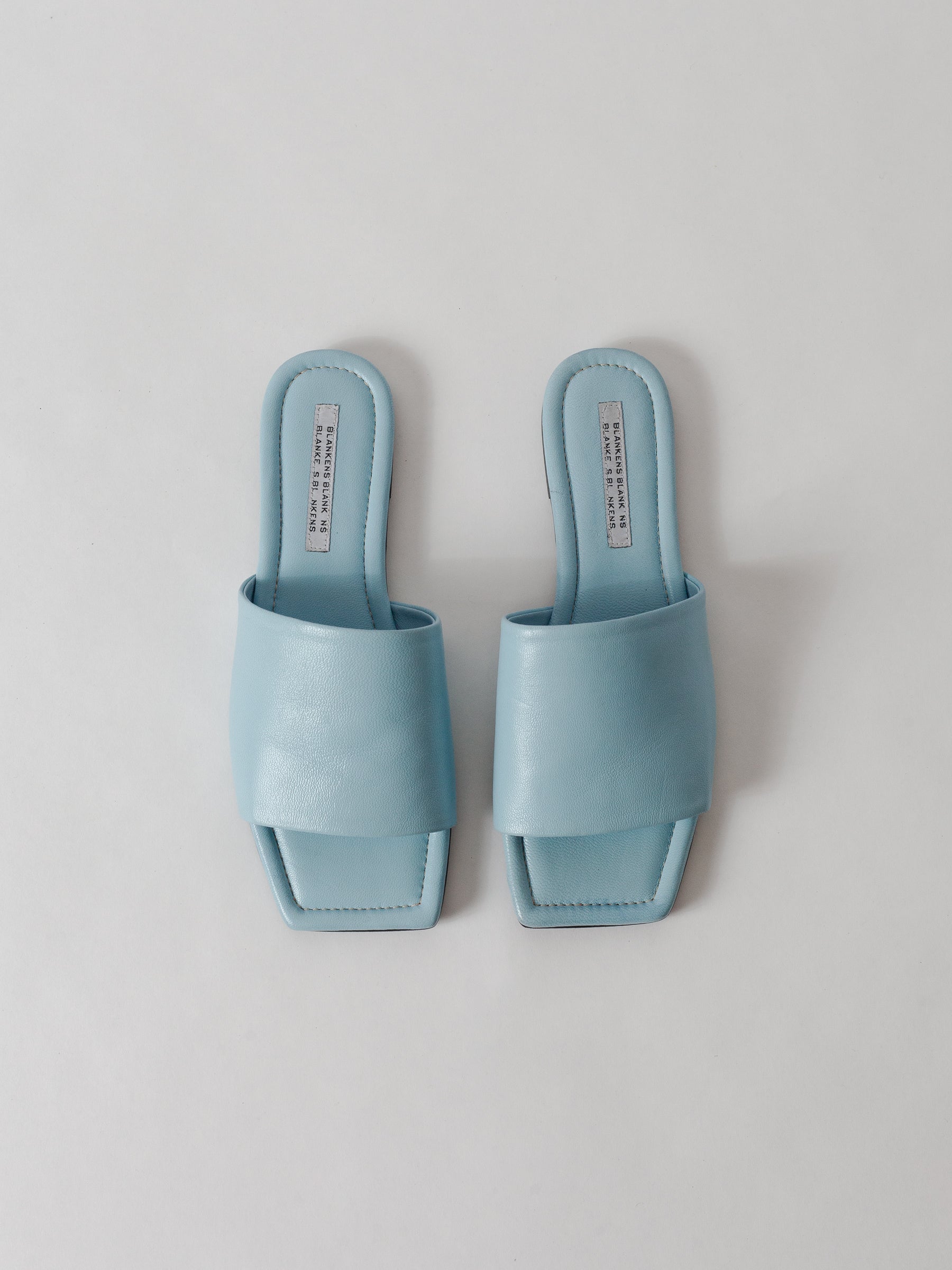 Blankens - The Frida blue leather sandals