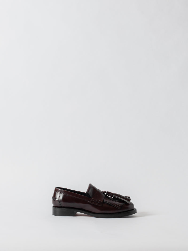 Blankens The Verona Burgundy Brown Tassel Loafer