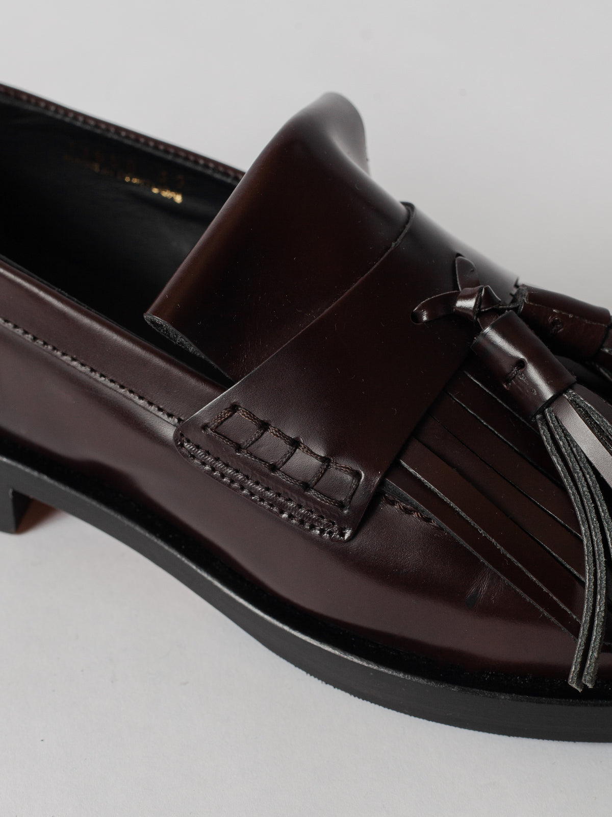 Blankens The Verona Burgundy Brown Tassel Loafer