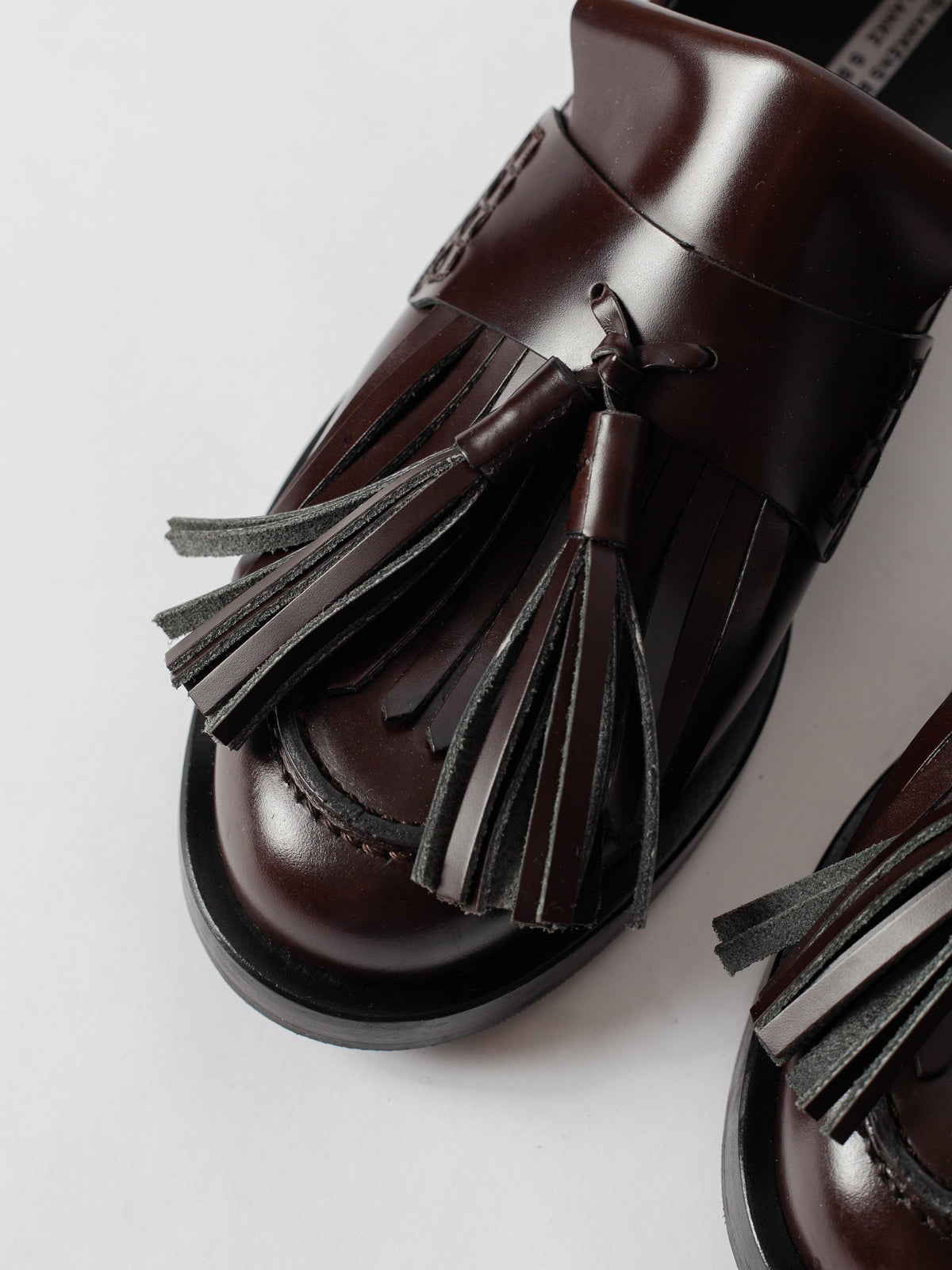 Blankens The Verona Burgundy Brown Tassel Loafer