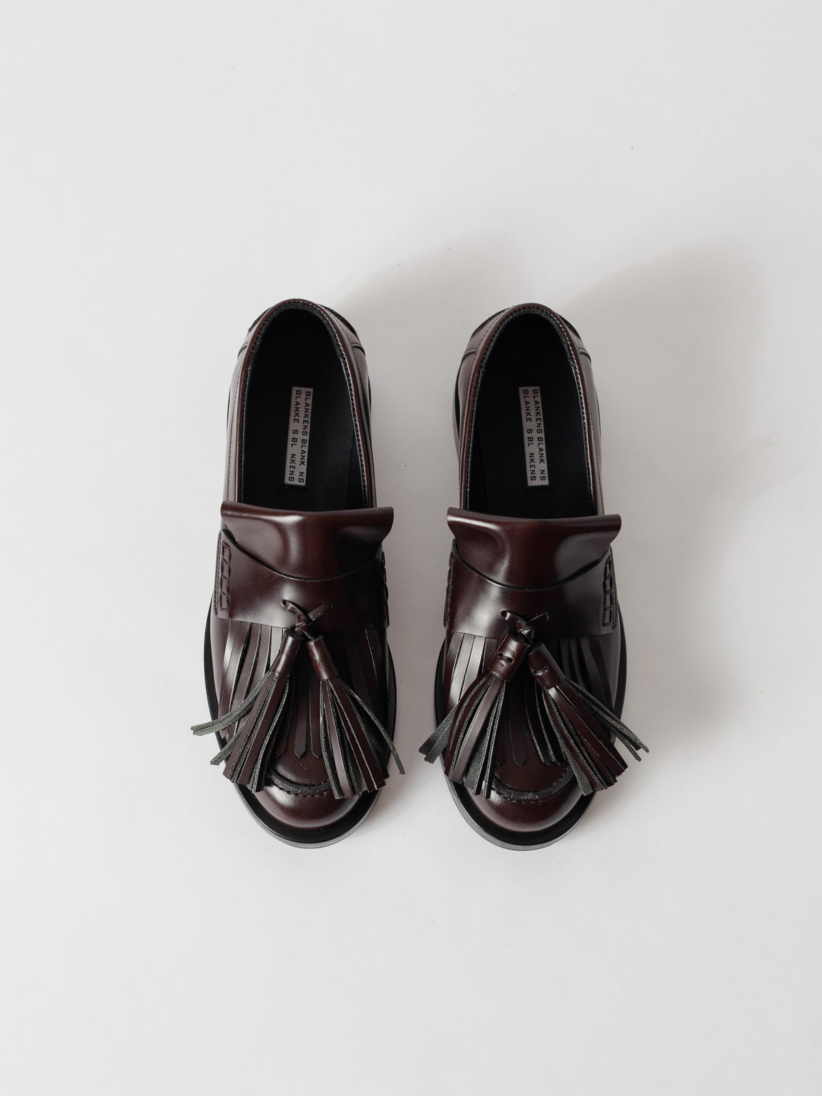 Blankens The Verona Burgundy Brown Tassel Loafer