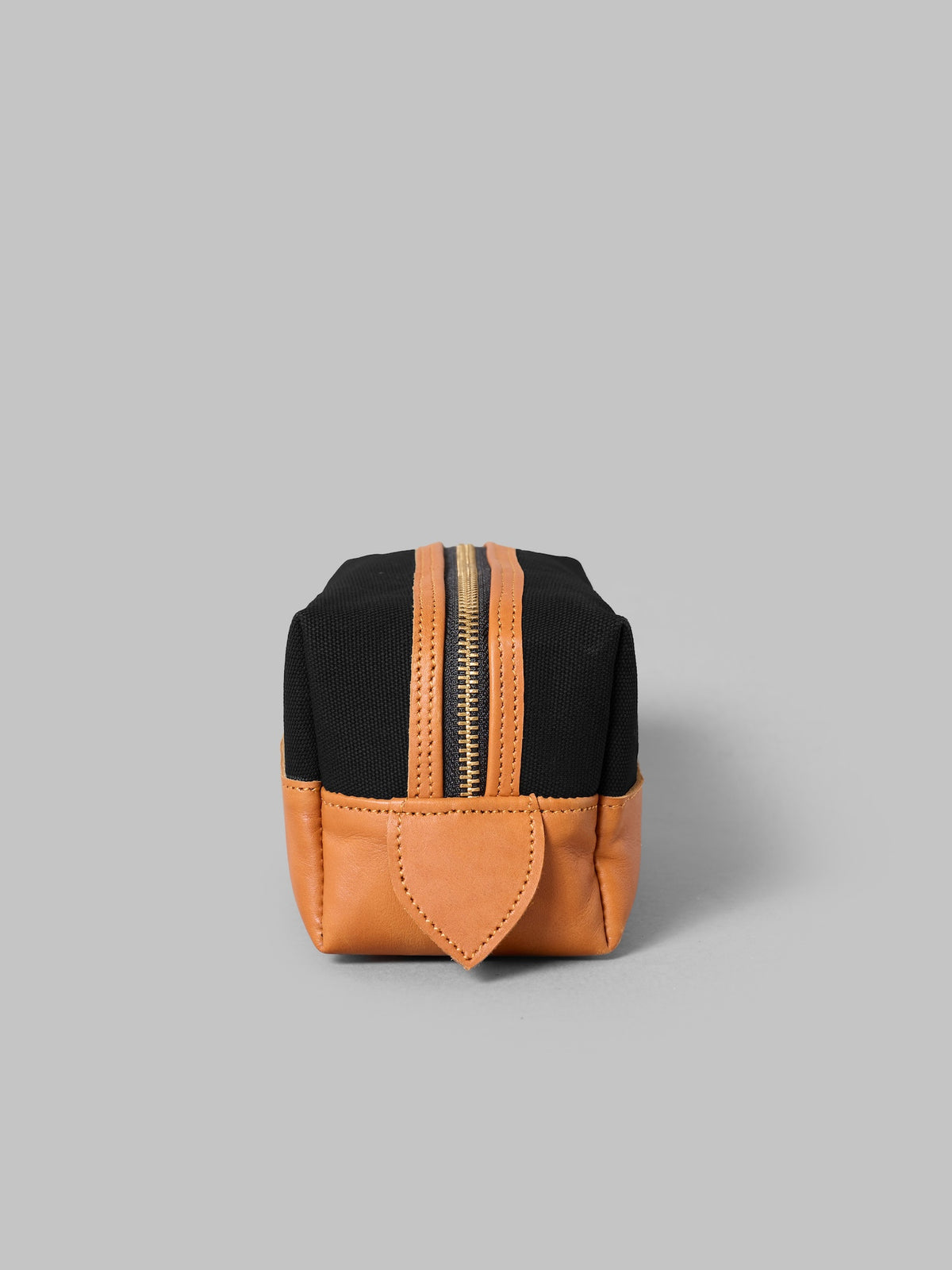 The Dennis Beauty and Cable Case Black Leather and Canvas