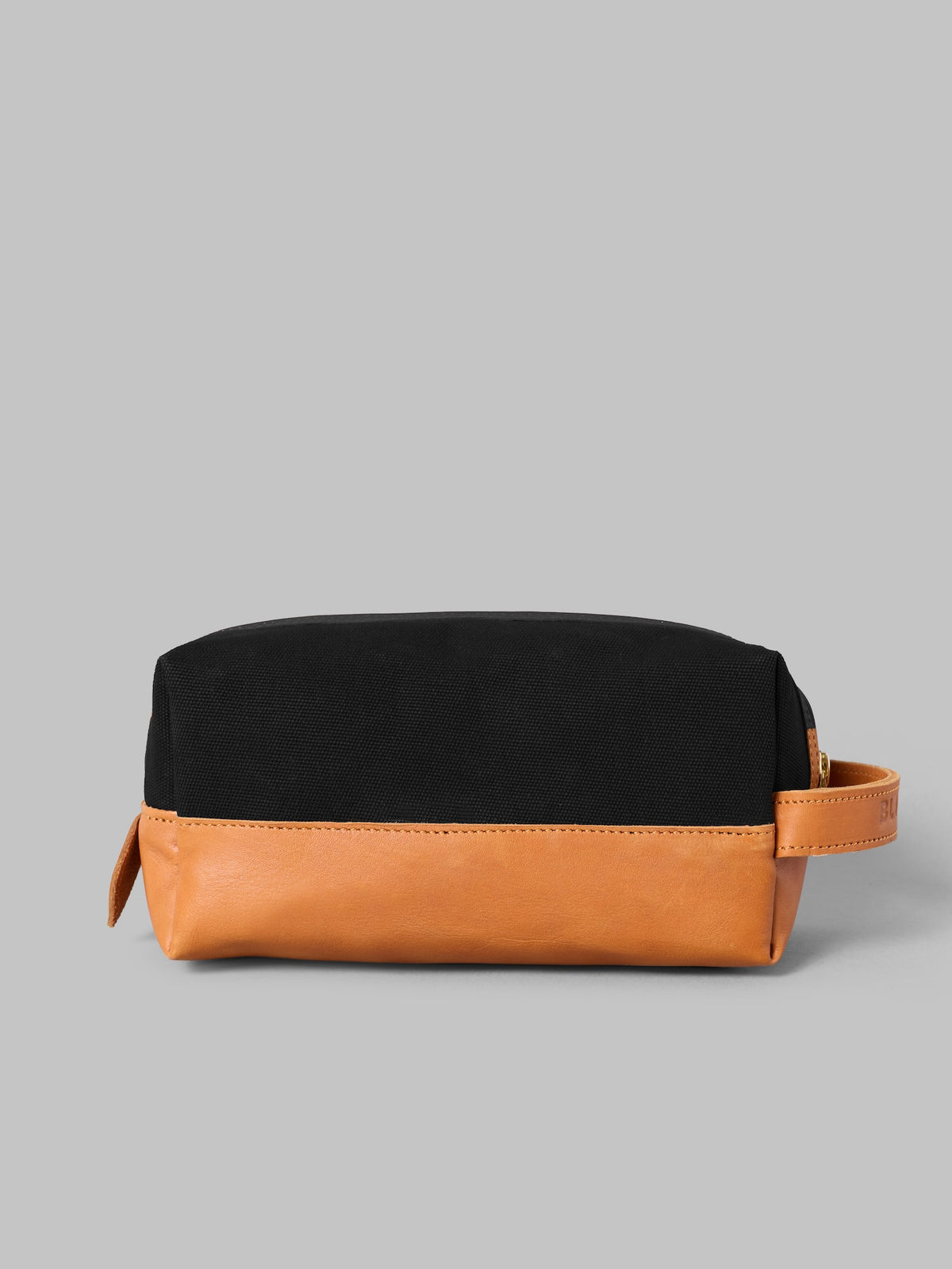 The Dennis Beauty and Cable Case Black Leather and Canvas