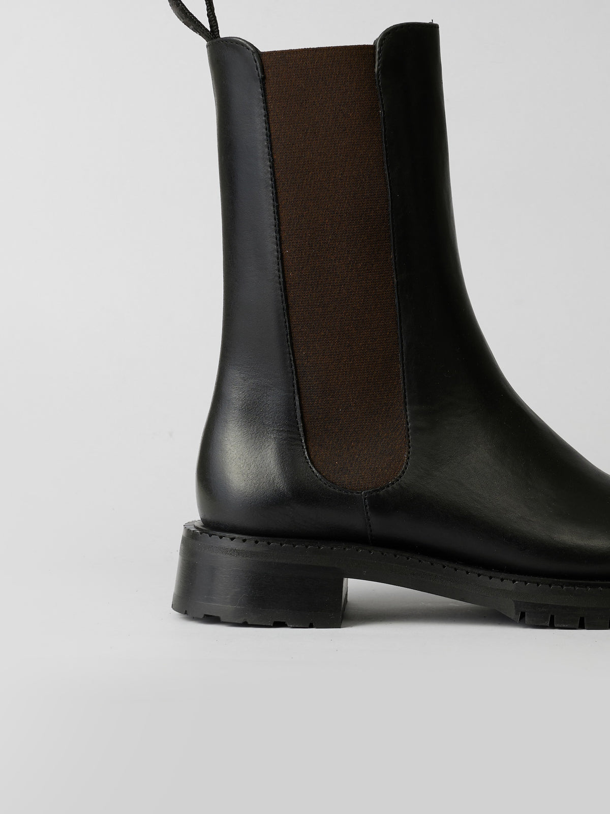 The Billie Black Leather