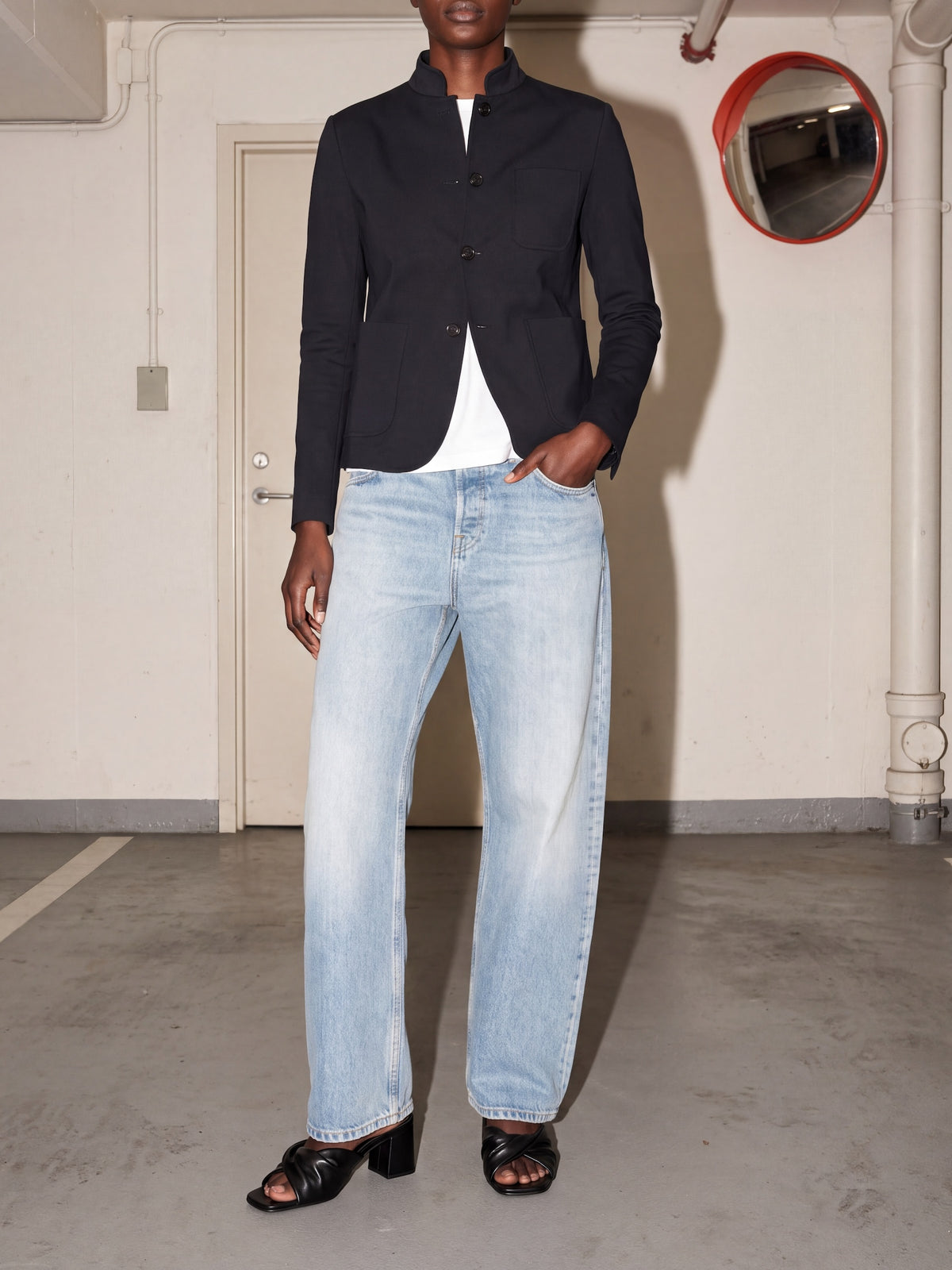 The Marla Black Leather