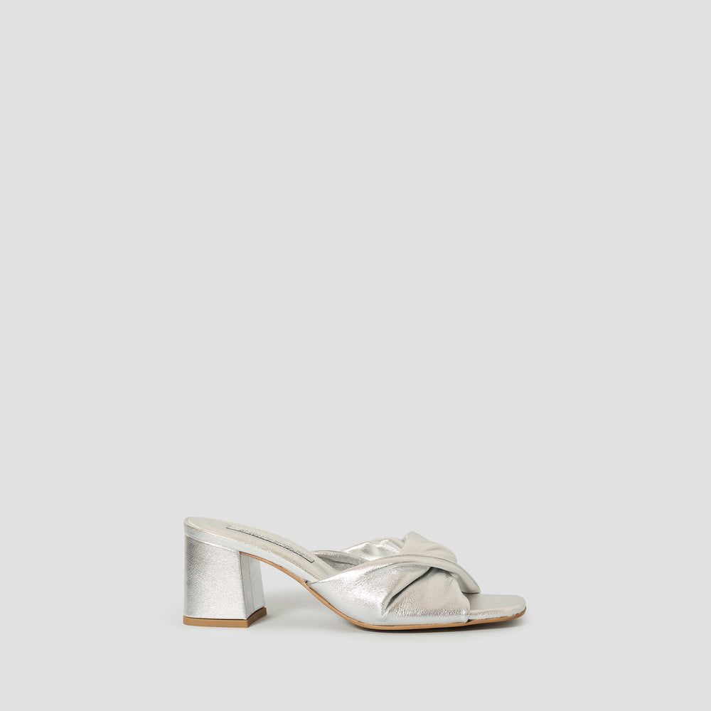 The Marla Silver Leather