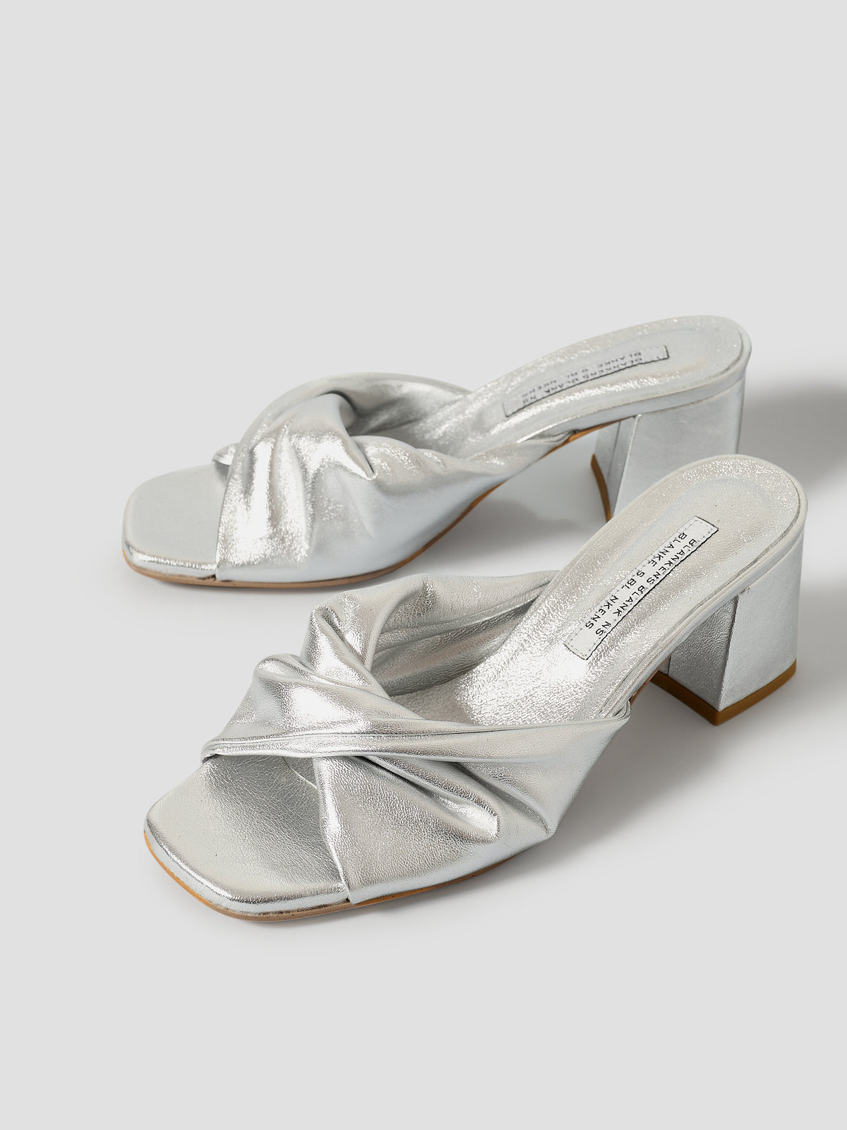 The Marla Silver Leather