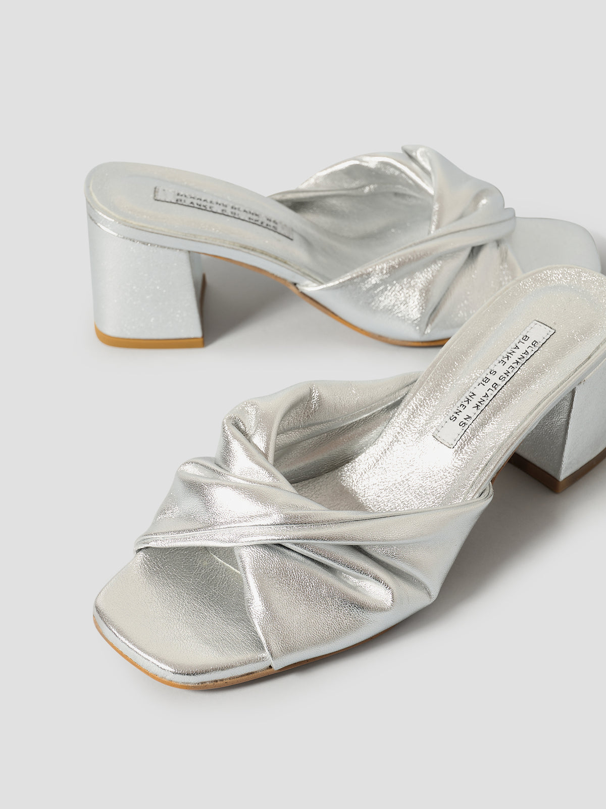 The Marla Silver Leather