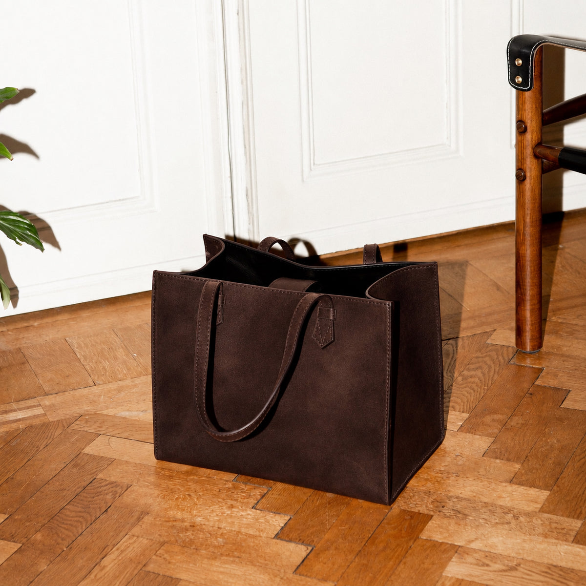 The Martha Brown Suede