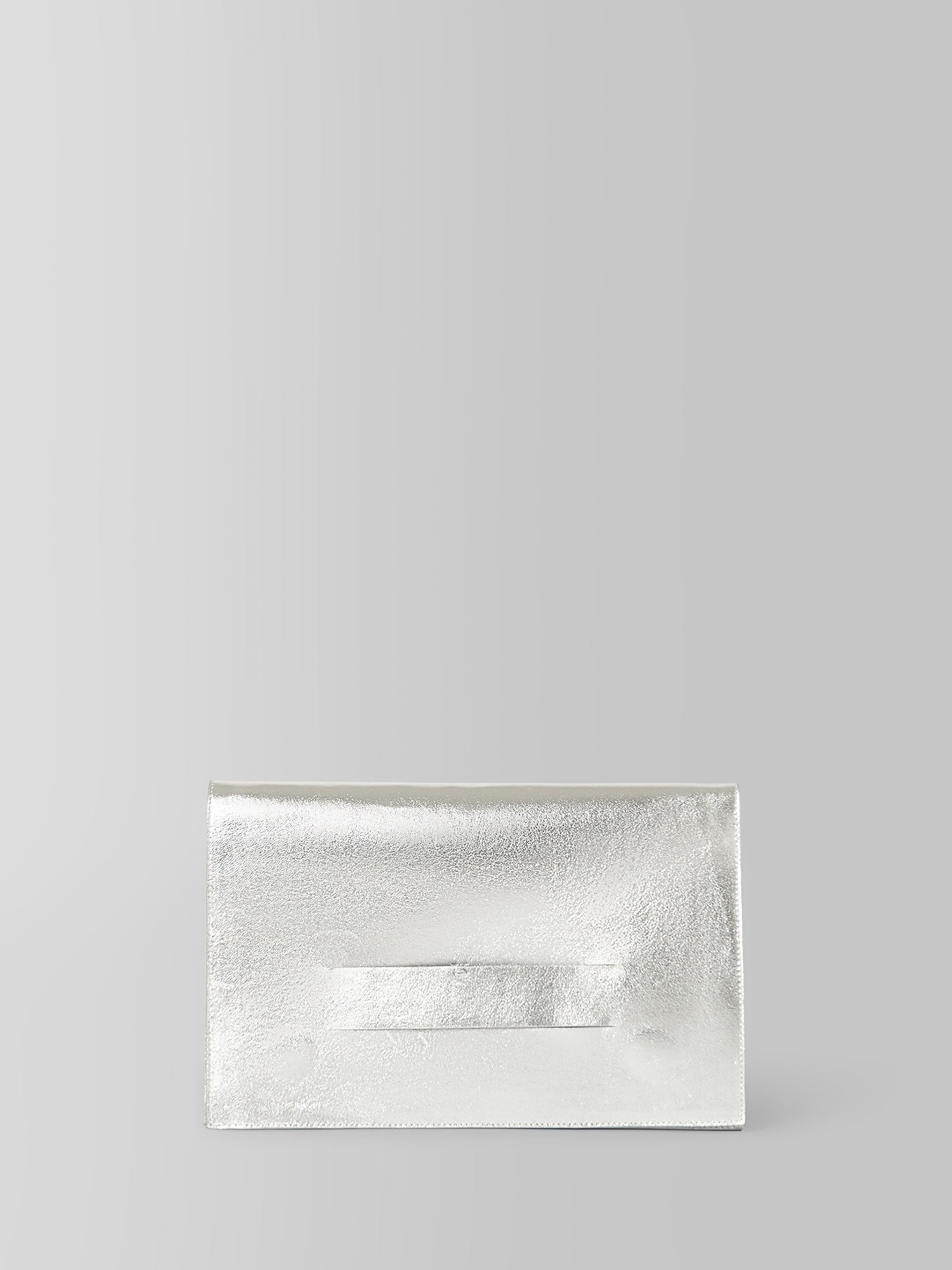 THE MONACO CLUTCH SILVER