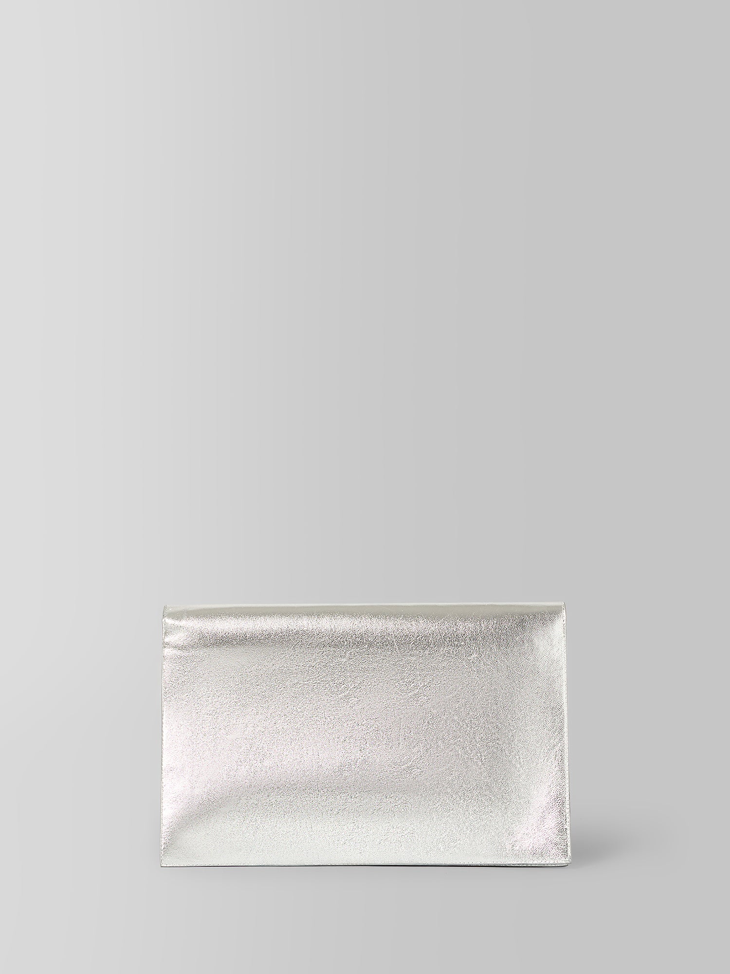 THE MONACO CLUTCH SILVER
