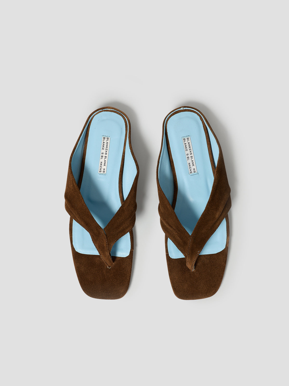 The Opal Brown Suede with Blue Leather Lining — view 4