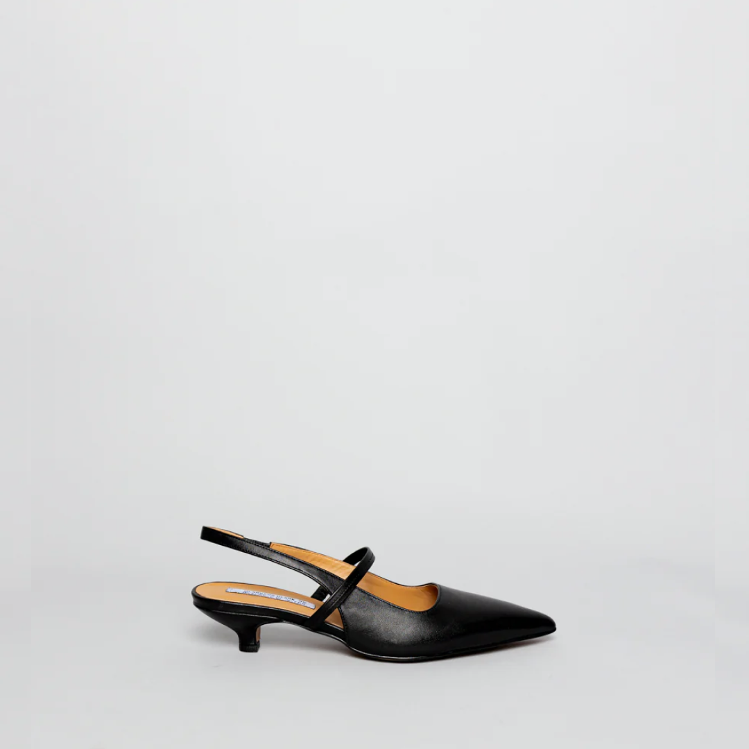 The Julie Black Leather