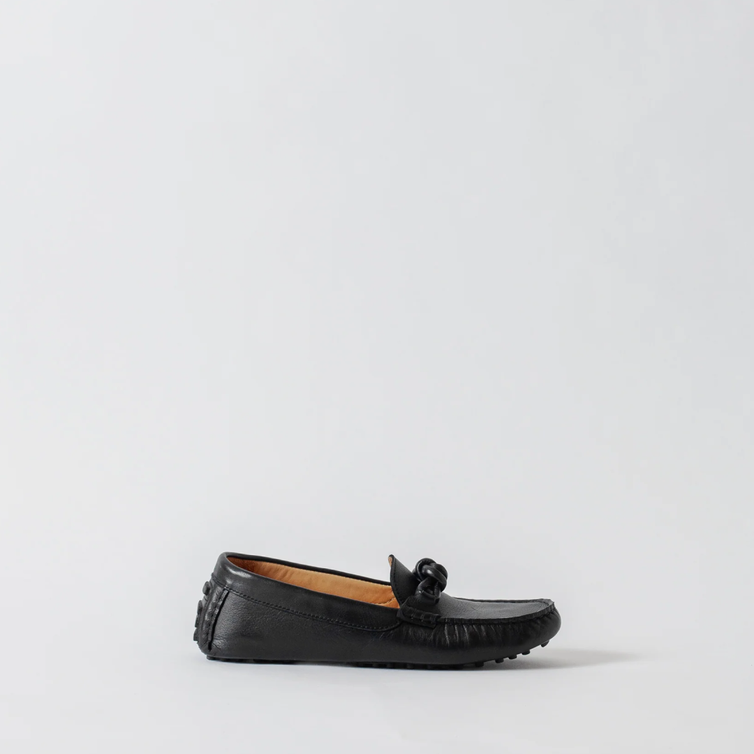 The Lova Knot Black Leather