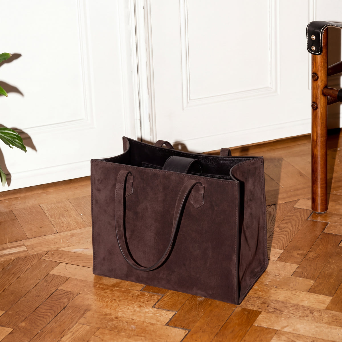 The Martha Brown Suede