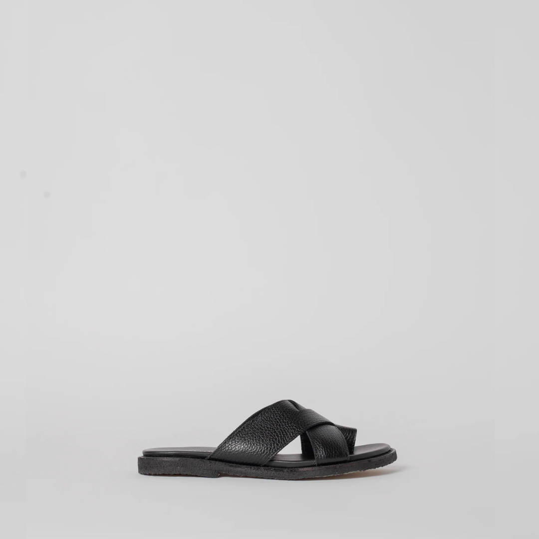 The Mette Black Leather