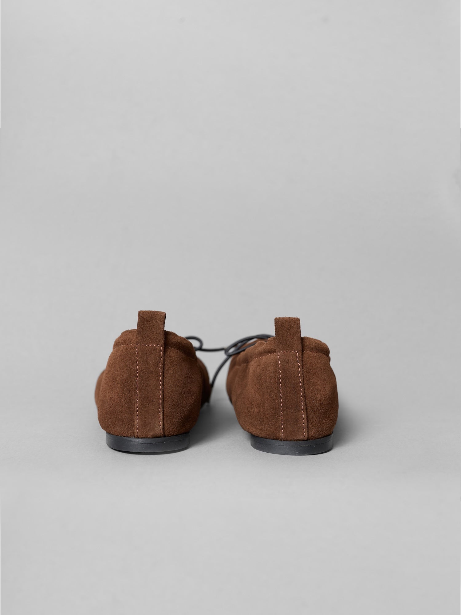 Blankens The Sophie Brown Suede Ballerina