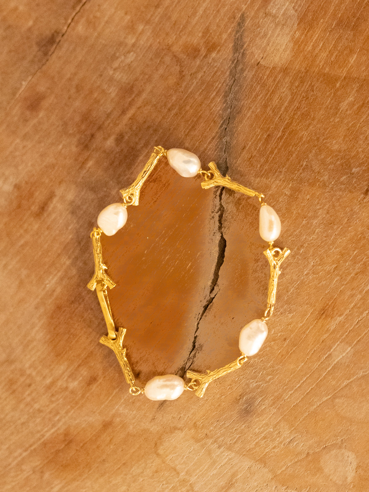 Blankens Stick and Pearl Bracelet