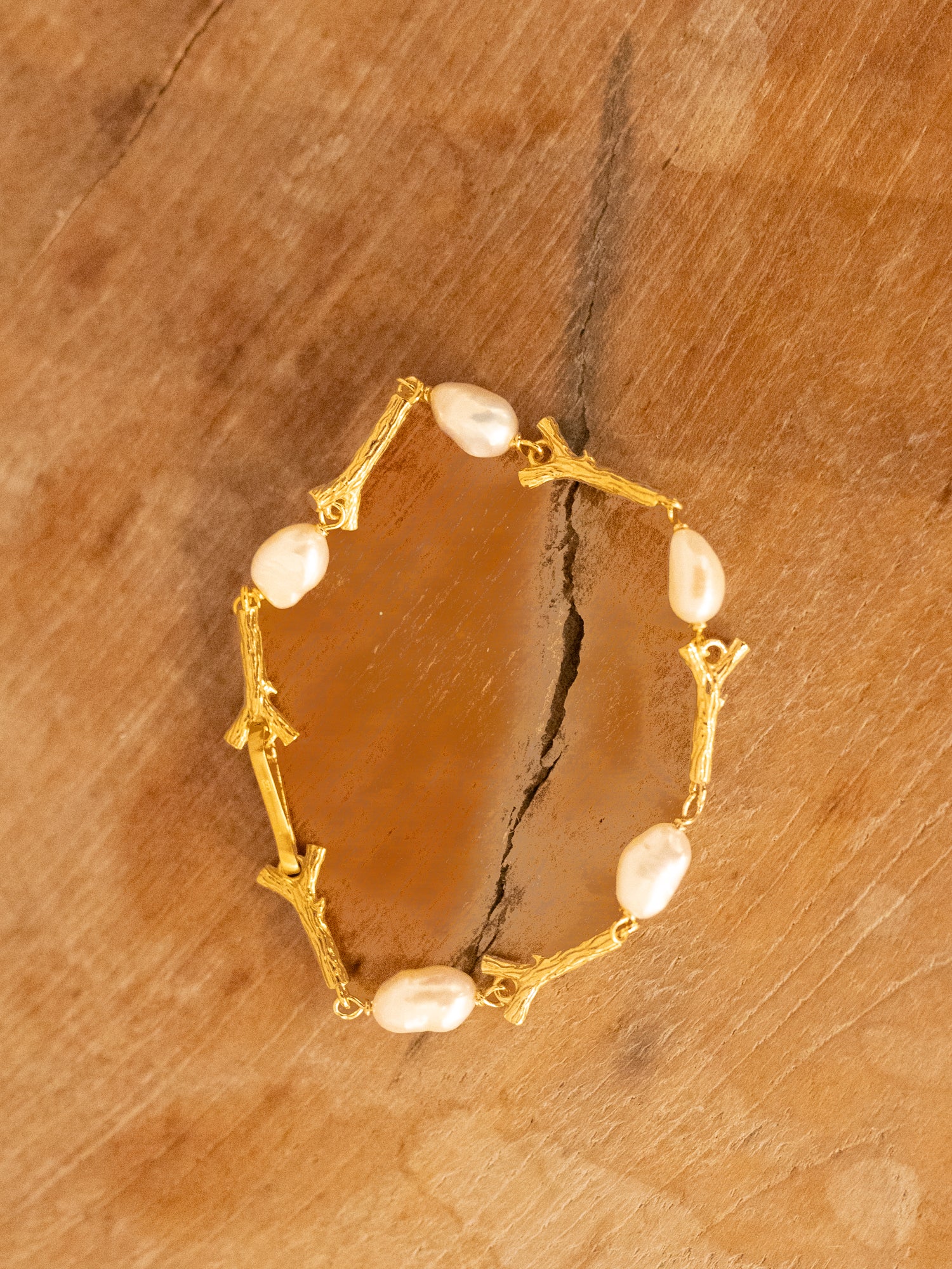 Blankens Stick and Pearl Bracelet