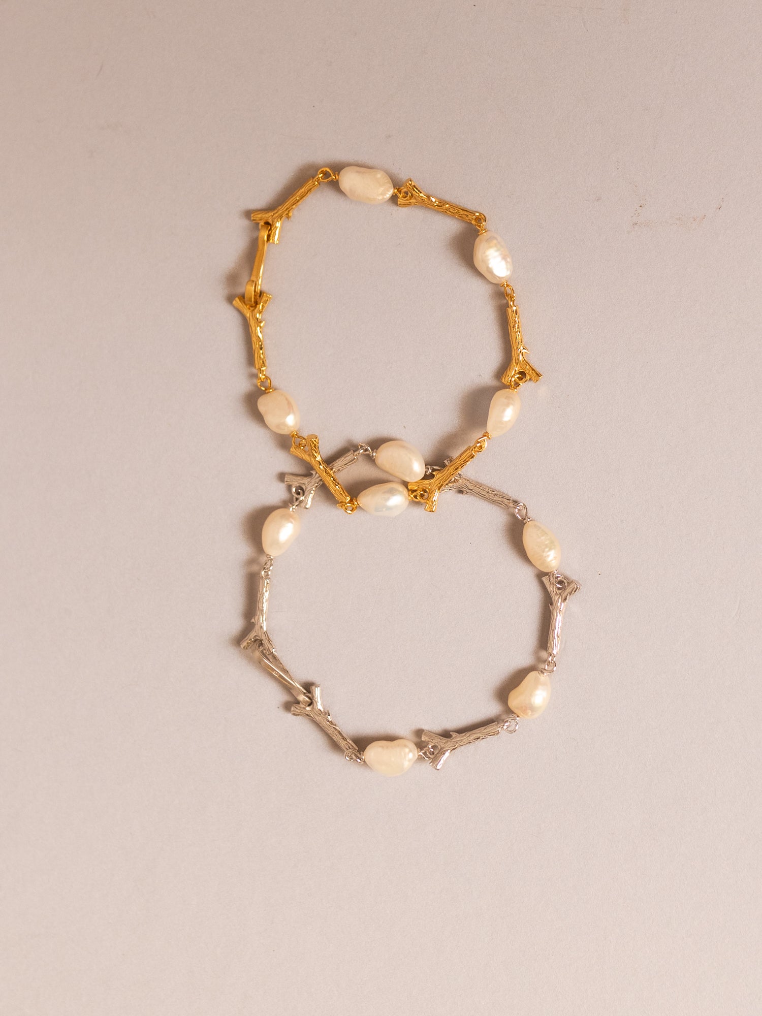 Blankens Stick and Pearl Bracelet
