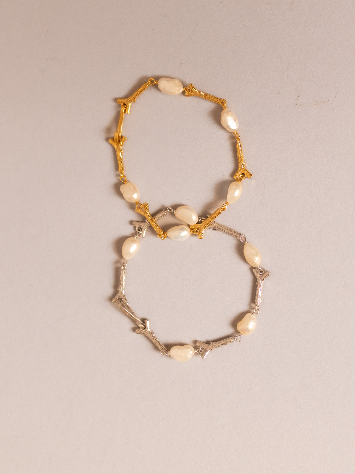 Blankens Stick and Pearl bracelet