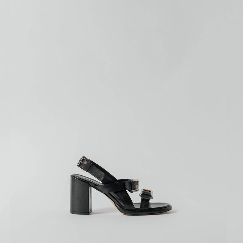The Stina Black Leather